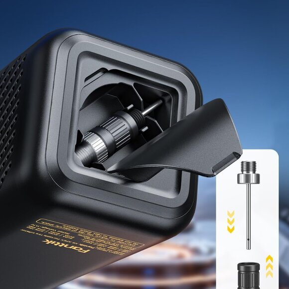 Portable Air Compressor for Car Tires, 35s Fast Inflation, 150PSI Cordless Tire - Picture 4 of 10